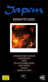 INSTANT PICTURES (VHS) / JAPAN
