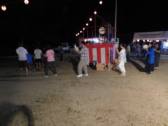 ふるさと夏まつり大会（盆踊り（さんさ踊り））