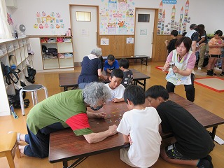8/７ 学童と昔遊び