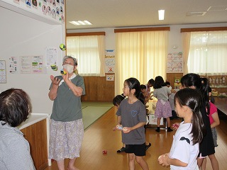8/7 学童と昔遊び